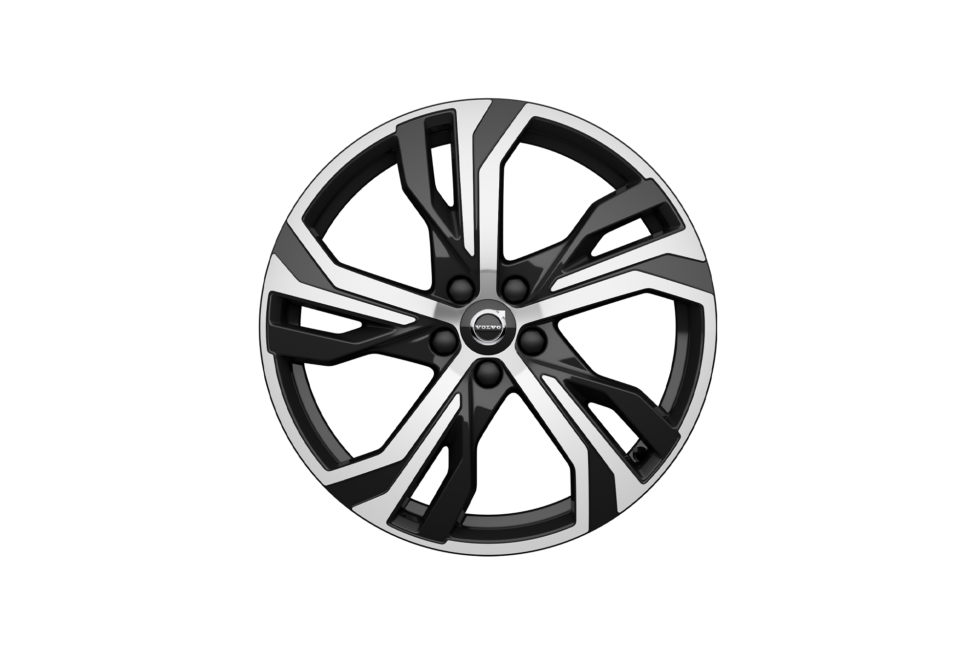 Rines 19” 5-Triple Spoke Black Diamond Cut