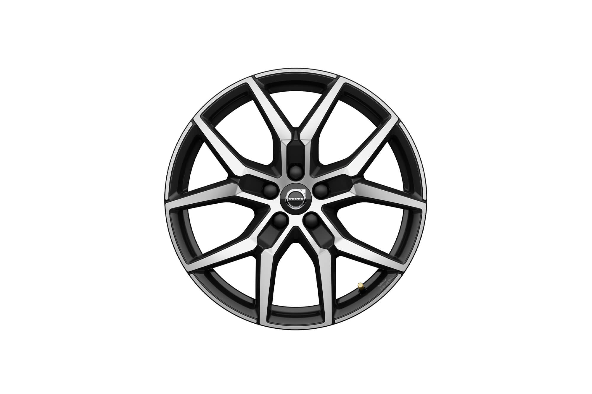 Rines 19” 5-Y Spoke Black Polished Forged