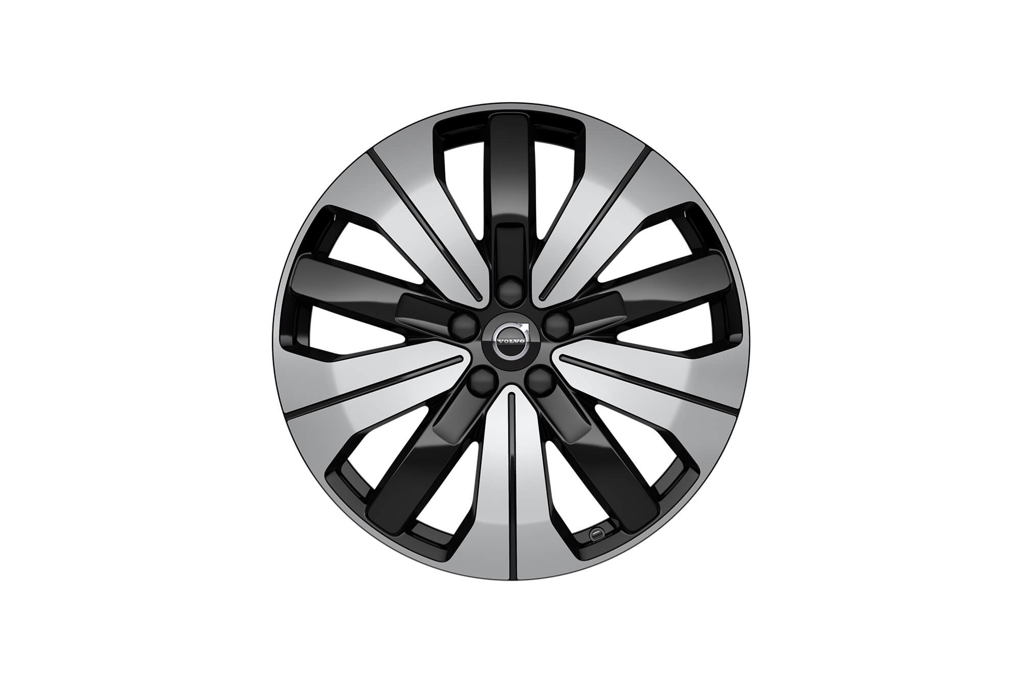 Rines 19” 5-Double Spoke Black Diamond Cut