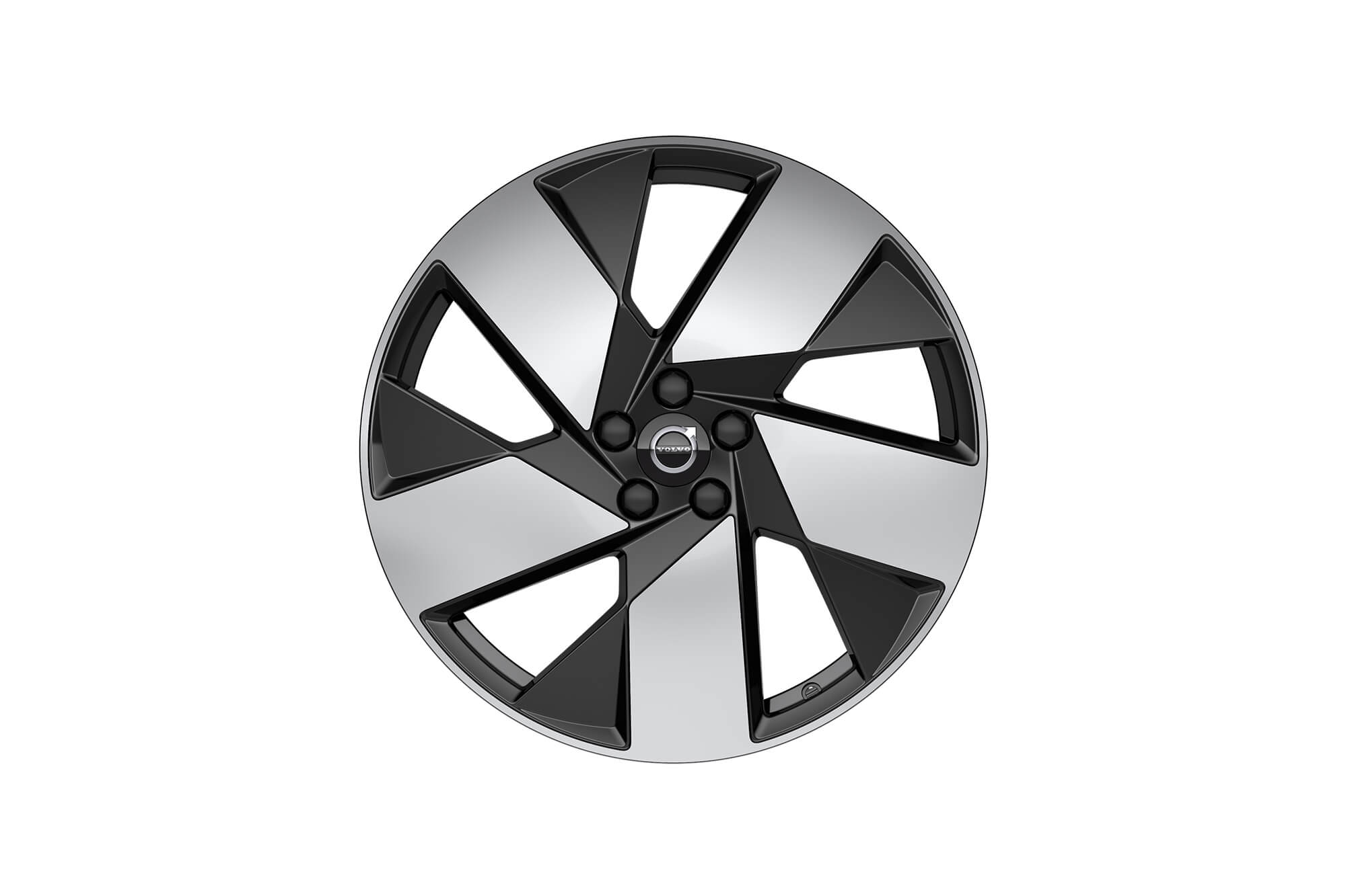 Rines 20” 5-Spoke Black Diamond Cut