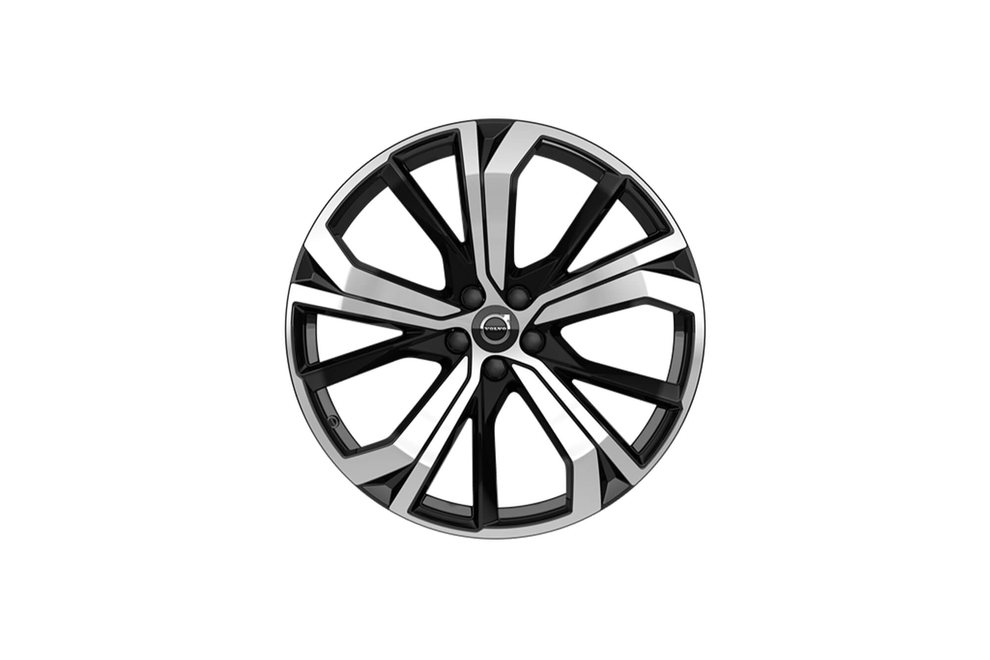 Rines 21” 5-Double Spoke Black Diamond-cut Alloy